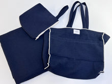 Cargar imagen en el visor de la galería, Conjunto Saranella en Marino + Crudo