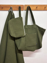 Cargar imagen en el visor de la galería, Conjunto Saranella en Caqui + Crudo