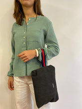 Cargar imagen en el visor de la galería, Blusa BAMBULA - Verde Aguamarina