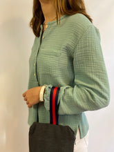Cargar imagen en el visor de la galería, Blusa BAMBULA - Verde Aguamarina