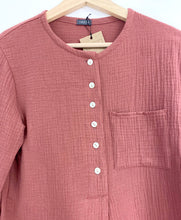 Cargar imagen en el visor de la galería, Blusa BAMBULA - Teja