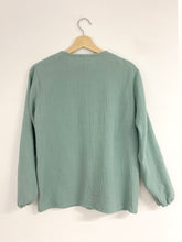 Cargar imagen en el visor de la galería, Blusa BAMBULA - Verde Aguamarina