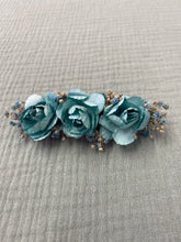 Cargar imagen en el visor de la galería, PASADOR PELO VERDE AGUA