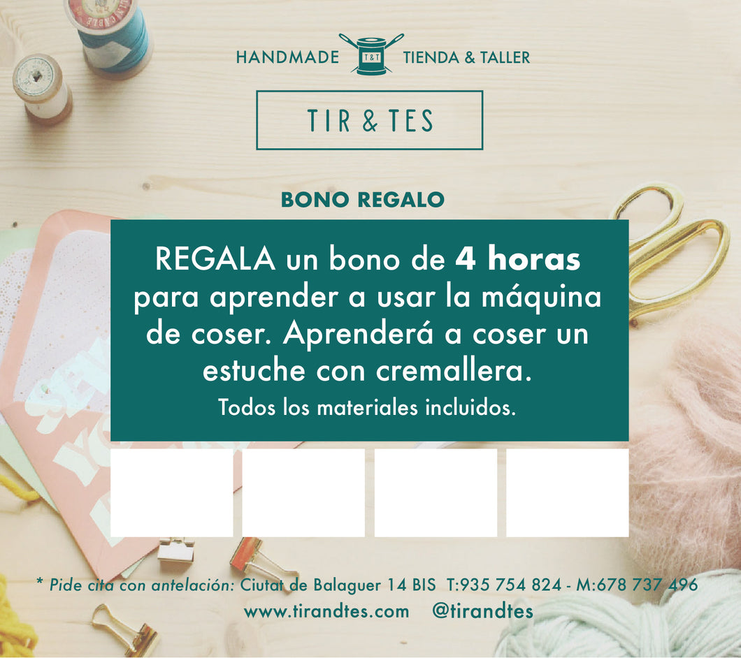 BONOS POR HORAS PERSONALIZADOS