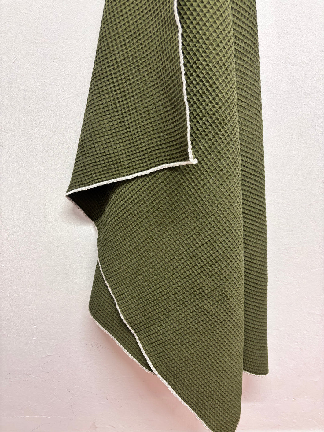 Toalla Saranella Verde Caqui + Crudo