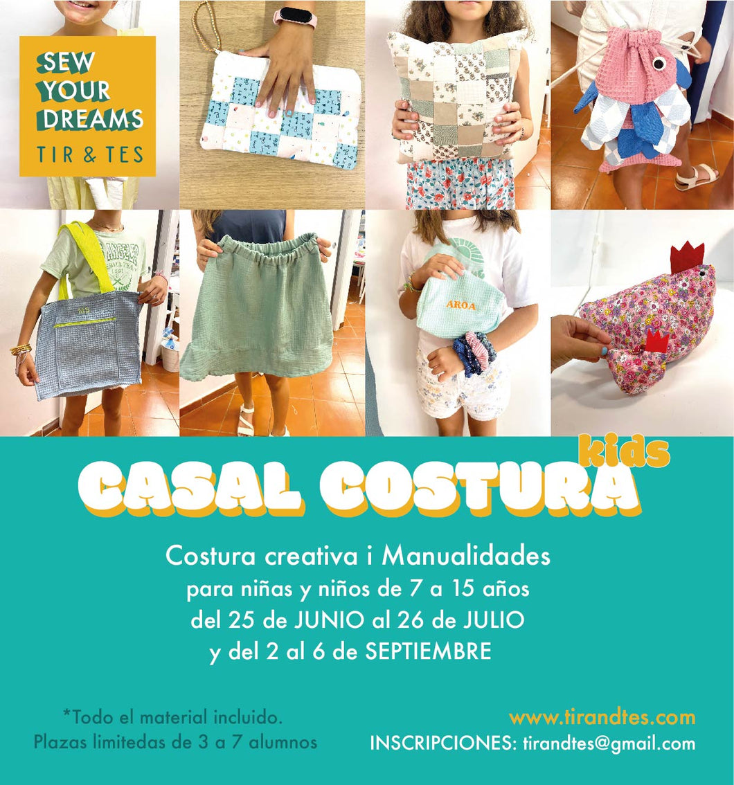 CASAL COSTURA VERANO KIDS